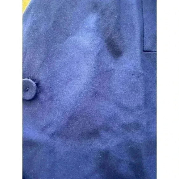 Lafayette 148, two button blazer jacket, Blue, 20W - Picture 5 of 5